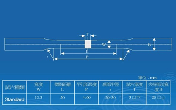 萬(wàn)能拉伸測(cè)試機(jī)-測(cè)試片